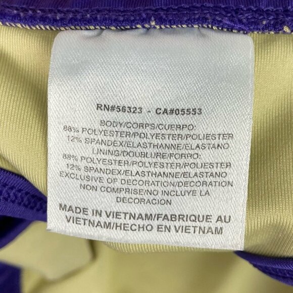 Nike Dri-Fit Purple Sports Bra Size Small Supportive Fitness Yoga Running Top S - Picture 6 of 8